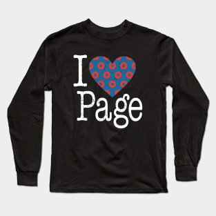 Phish I Heart Page Long Sleeve T-Shirt